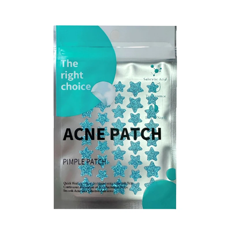 40pcs Acne Patch Portable Acne Treatment Patches For Overnight Use Covers Acne Marks & Helps Repair Acne Scars