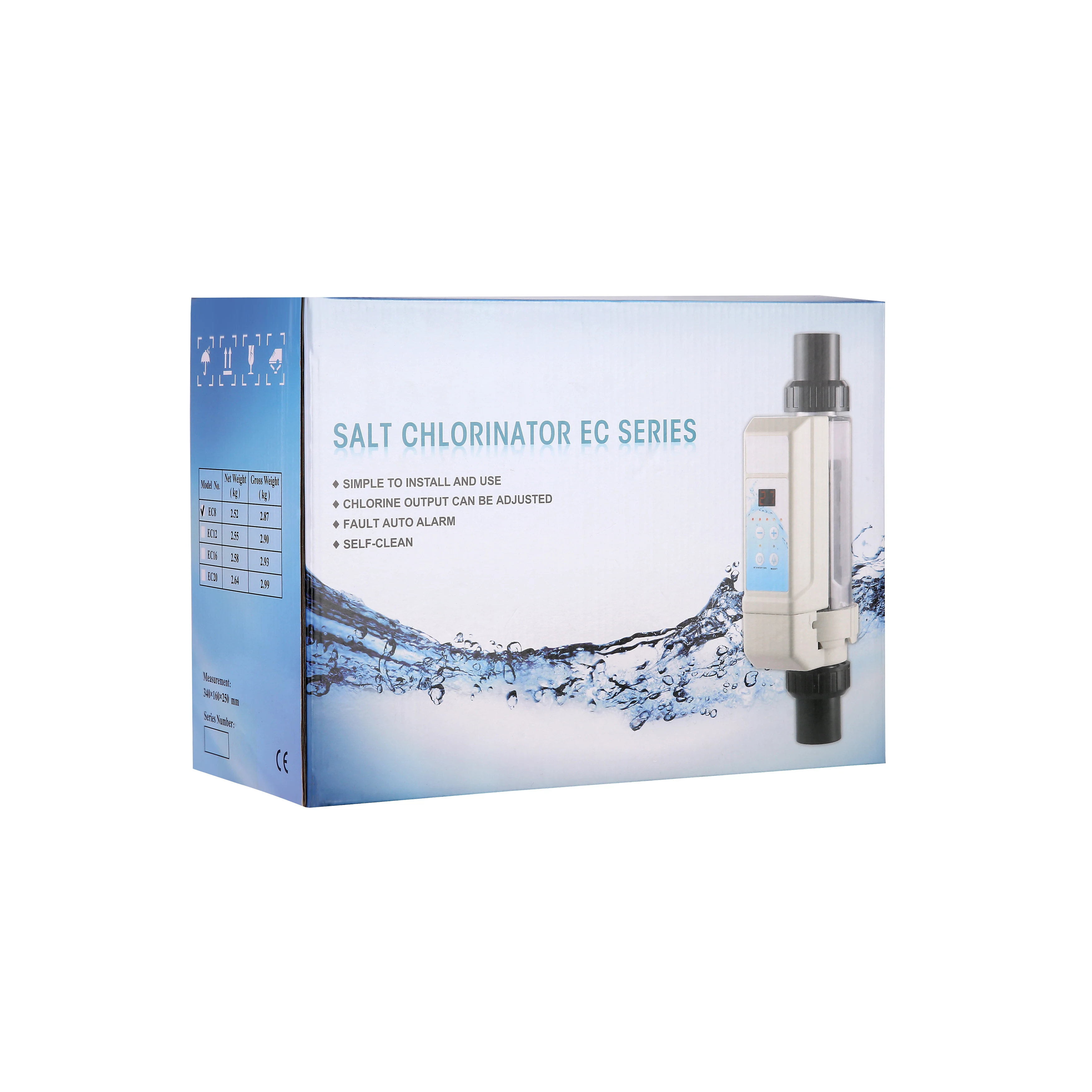 Wholesale Price EC Series Electrolytic Salt Chlorination Machine Pool Tools & Accessories