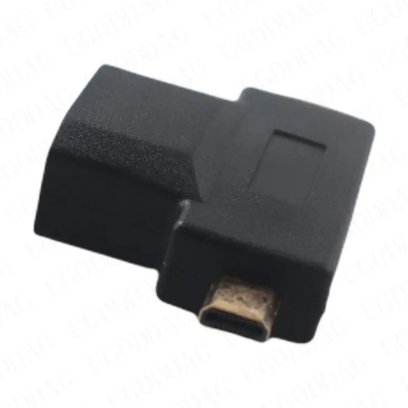 Męski na żeński Mini/Micro/HDMI-kompatybilny 2 w 1 przedłużacz złącze adaptera konwerter adaptera przedłużenie kabla