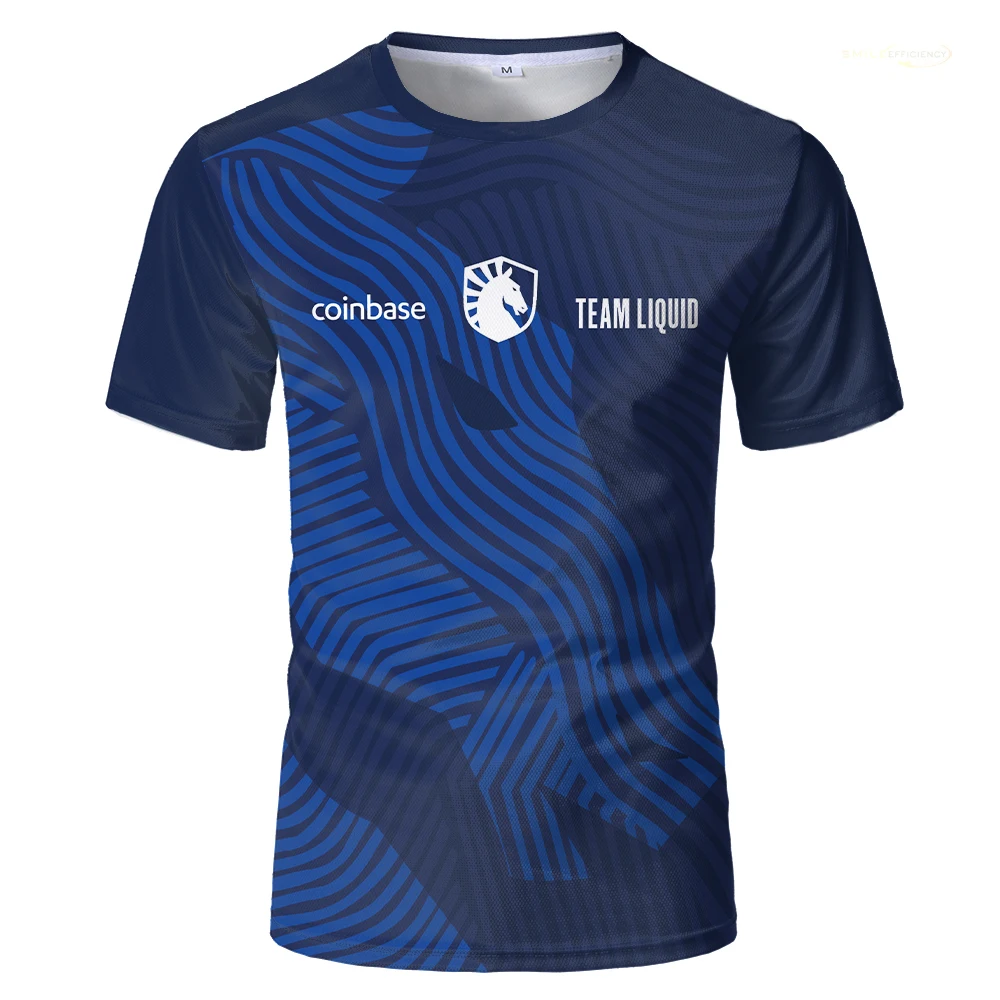 2024 New TL E-sports Club Support Team Uniform DOTA2 Games Contest Player Cosplay T Shirt Outdoor Casual Fashion Man Sports Tops