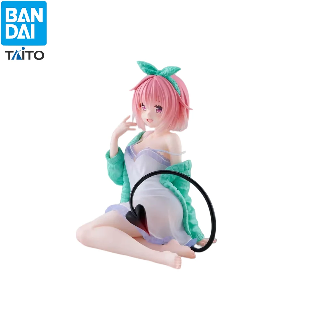 TAITO Desktop Cute Figure To Love-Ru Darkness Momo Belia Deviluke Roomwear Ver Anime Girl Collectible Desktop Ornament Gift