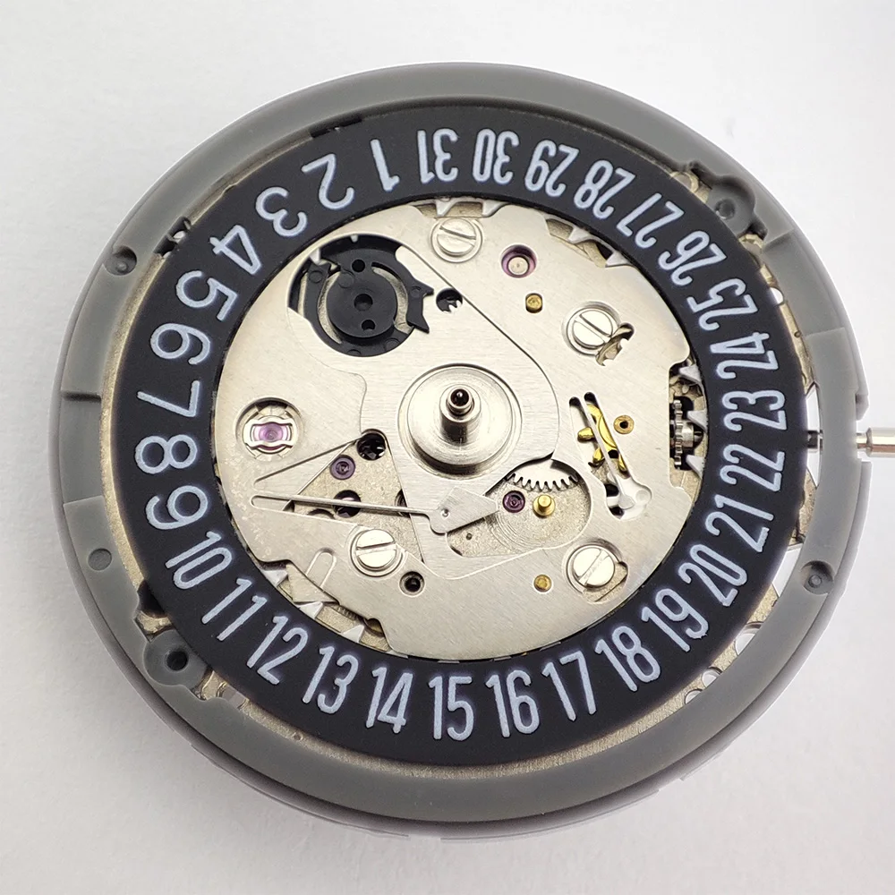 Giappone Originale NH35 Movimento Meccanico Automatico Ad Alta Precisione 6 in punto Calendario Nero Movimento Automatico Sostituire Kit NH35A