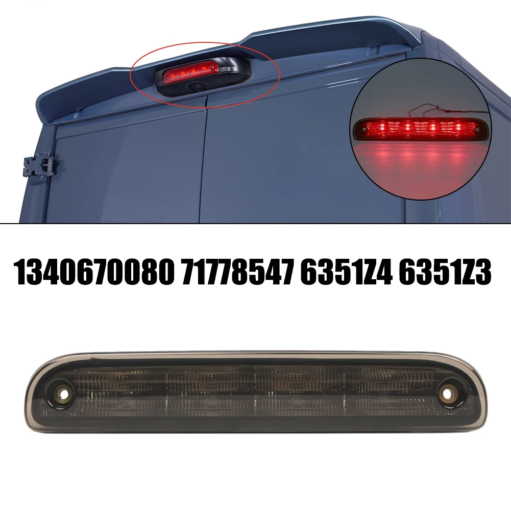 Car Third Brake Lamp High-Mount Stop Light For BOXER 2007-2023 For RELAY 2007-2023 For FIAT DUCATO 2007-2023
