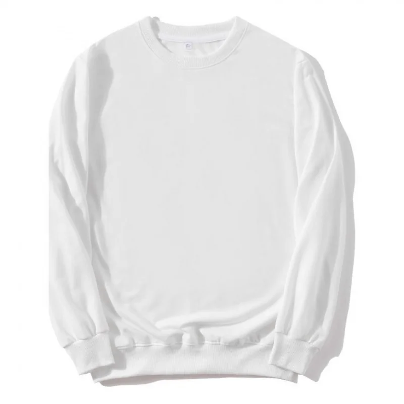 

Round Neck Sweatshirt Men Custom Printed Embroidered Long Sleeve-Shirt Workwear Spring Autumn Custom Made Advertising Shi