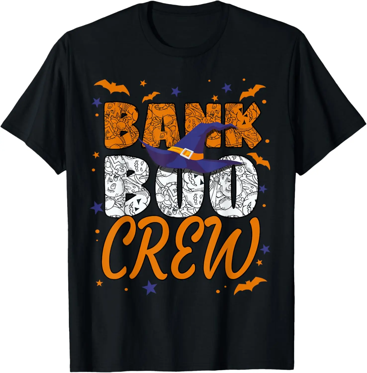 Bank Boo Crew Halloween Banker Bank Teller Matching T-Shirt