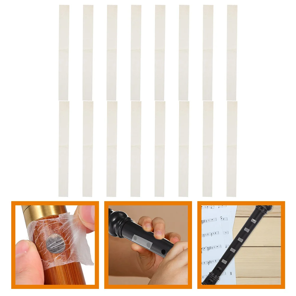 

16Pcs Flute Diaphragms Reed Thin Durable Bamboo Flute Membranes Musical Instrument Accessories Instrument Accessories