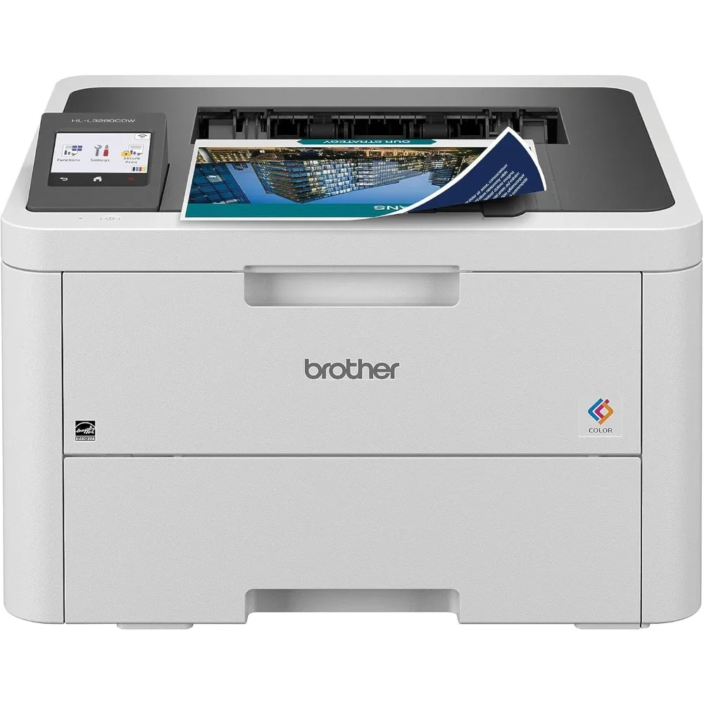 HL-L3280CDW kabelloser kompakter digitaler Farbdrucker mit Laser qualitäts ausgabe, Duplex, mobilem Druck und Ethernet