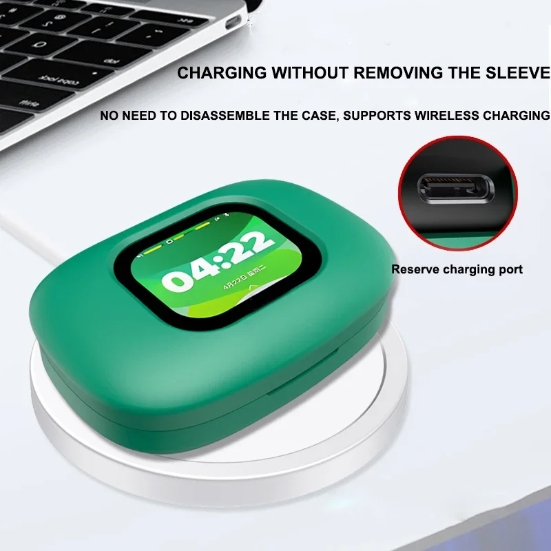 Silicone Case Cover For Cleer arc 5,Headphone Case All-Round Shockproof Shell Case Earphone Protectiv Sleeve with Hook Accessory