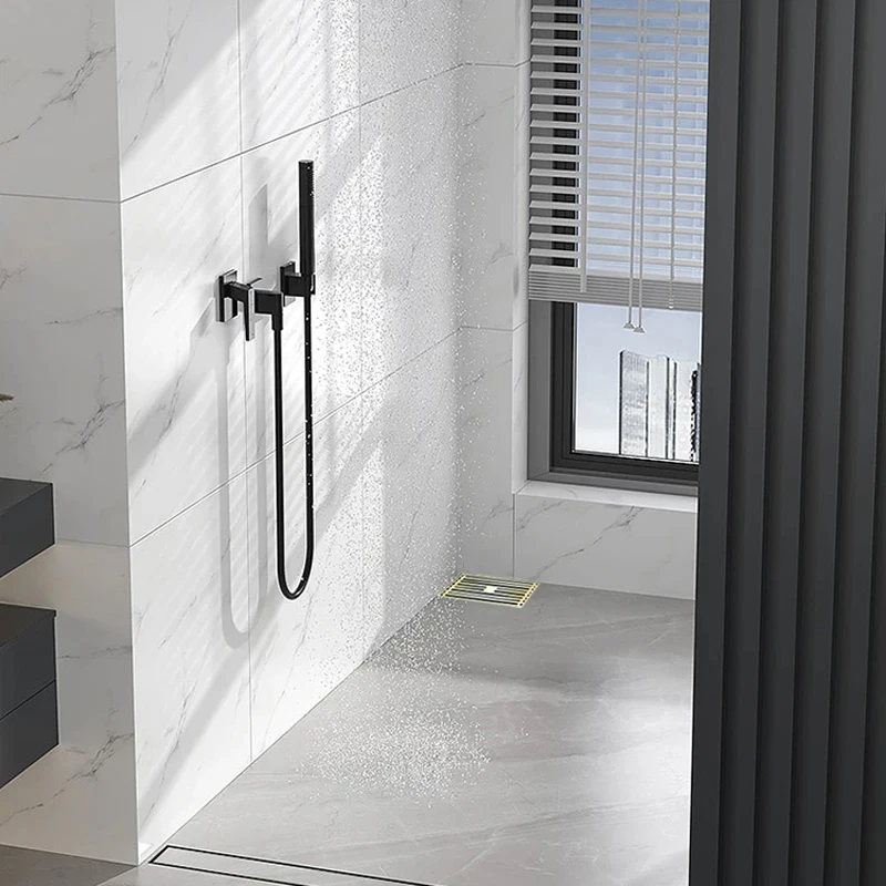 Thickened Brass Floor Drain Anti Odor for Bathroom  Shower Drain Hair Catcher Durable and Reliable Bathroom Accessories