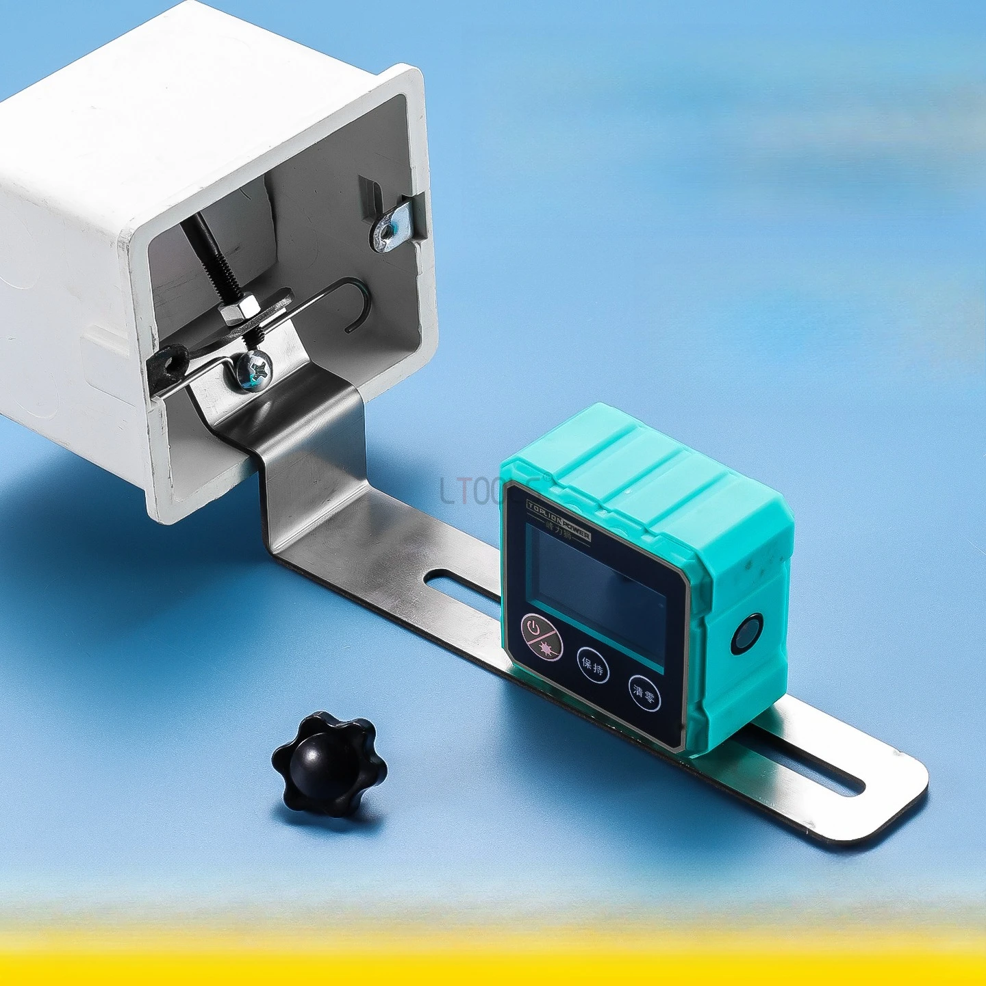 

Multifunctional Laser Levels Upper Wall Bracket Portable Stainless Steel Laser Level Bracket for Laser Level Precise