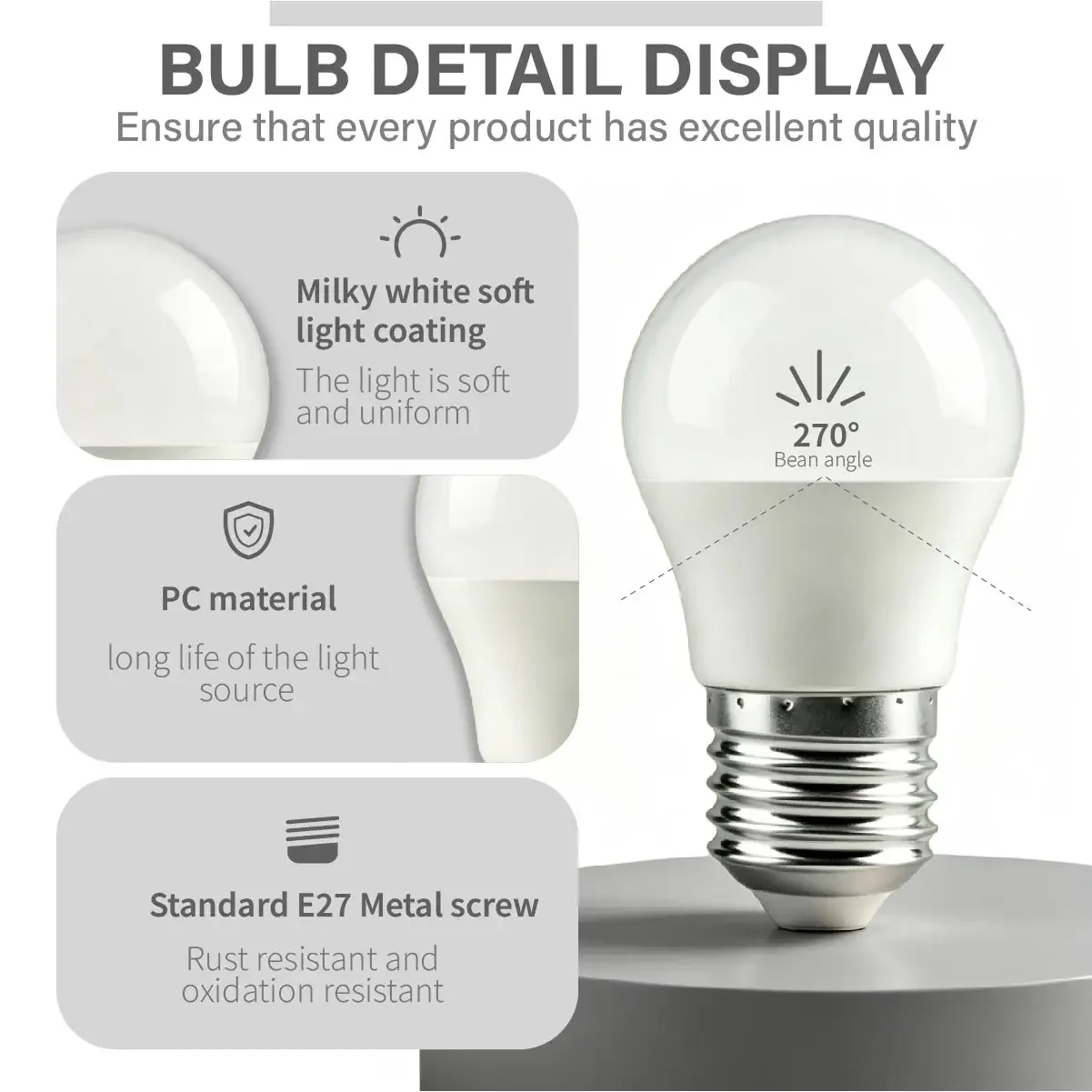 10W 15W 20W 24W Dimmbare LED-Lampe AC220-240V Drehbare Stufenlose Dimmung / Wand-Schalter-Dimmung Flimmerfreie Beleuchtung – Detail 11