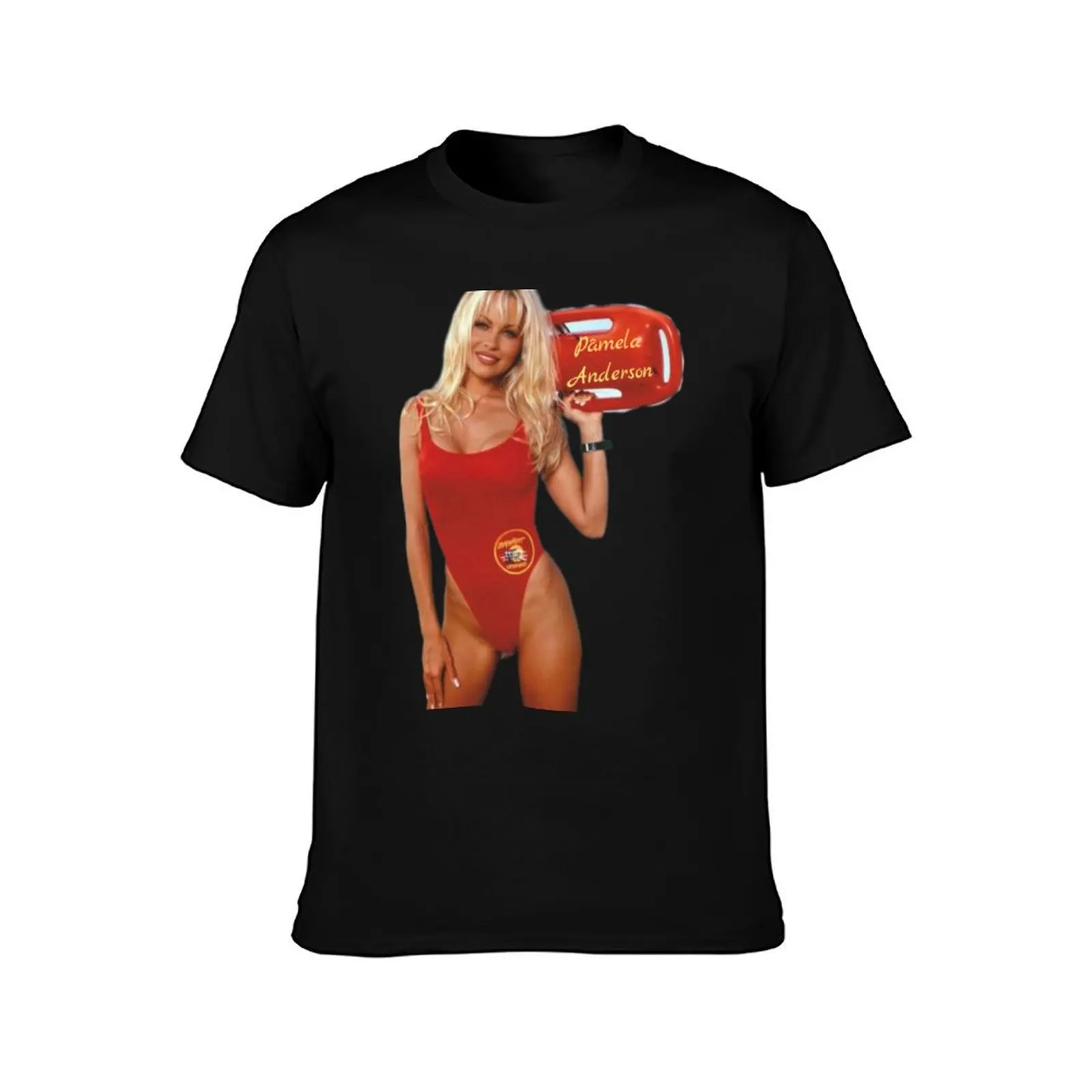 Colection Pamela anderson T-Shirt Worker Basic Short Sleeve Tee T-Shirt