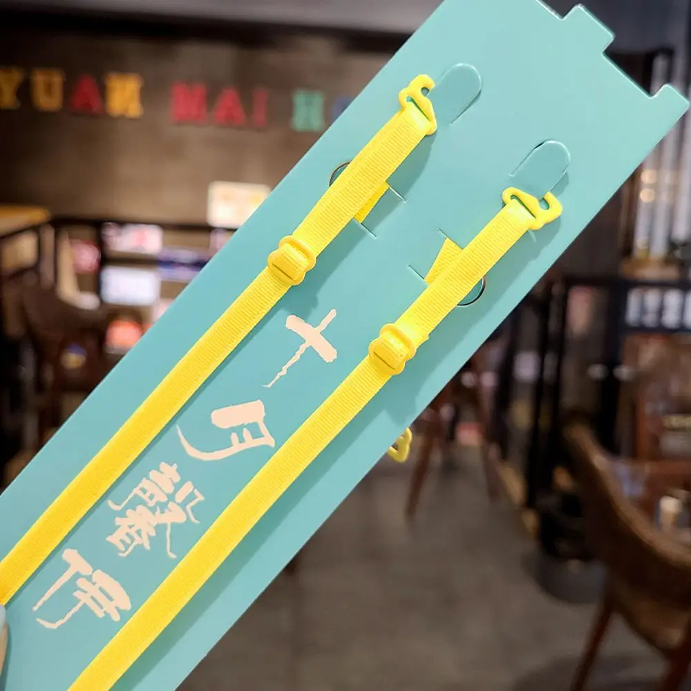 

1 Pair Candy Color Summer Elastic Shoulder Strap Bra Accessories Intimates Accessories Invisible Bra Strap