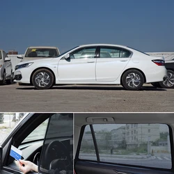 For Honda Accord 9th 9 Gen IX 2012-2017 Rear Side Window Sun Shade Car Sunshade Magnetic Front Windshield Mesh Curtain