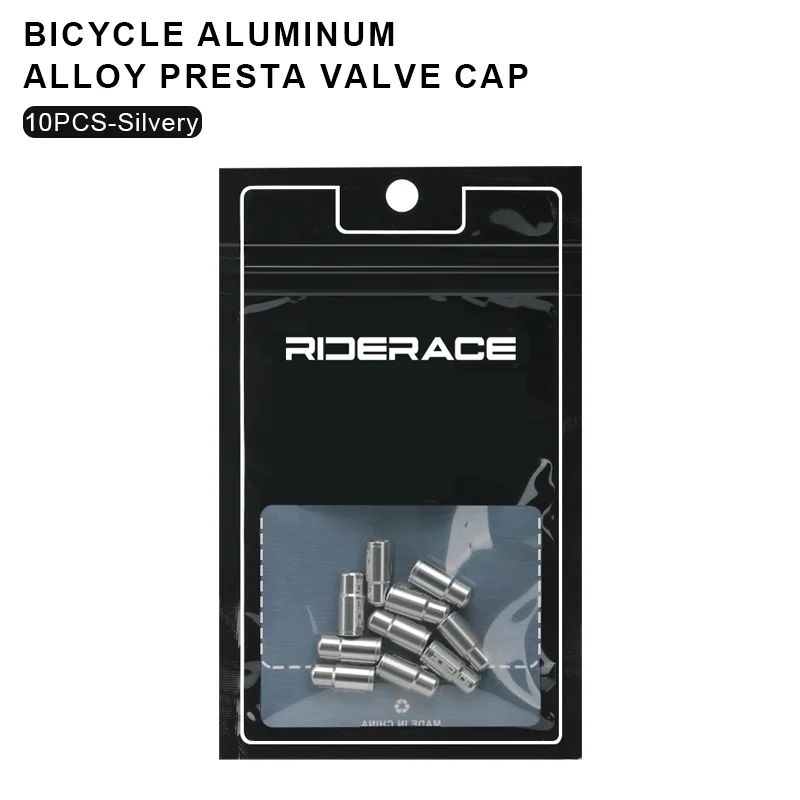 2/4/10 Stück Fahrradventilkappen aus Aluminiumlegierung für MTB und Rennrad, Staubschutzkappen für FV-Presta-Ventile – Detail 23