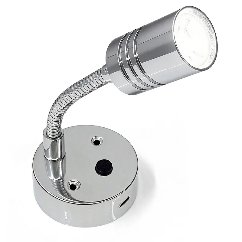 

12-24V RV reading light USB/Type-C charging port reading light LED RV light