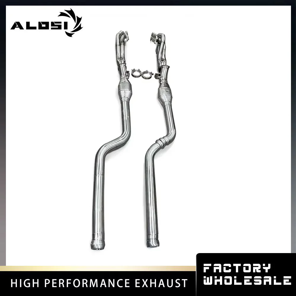 

Exhaust downpipe For Mercedes-Benz C63 W204 High Performance Exhaust Tuning Racing Performance Power Enhancement