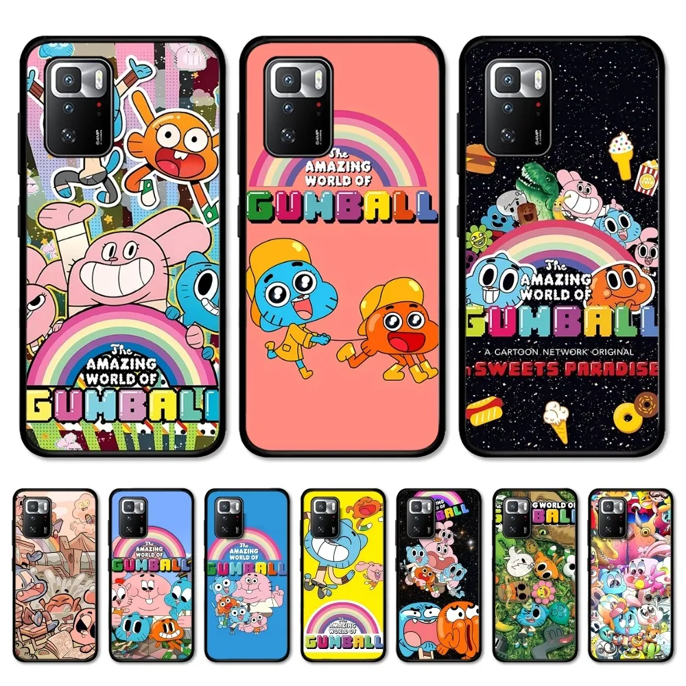 The Amazing World Of G-Gumball Phone Case For Redmi 5 6 7 8 9 10 plus pro 6 7 8 9 A GO K20 K30 K40 pro plus F3 Fundas