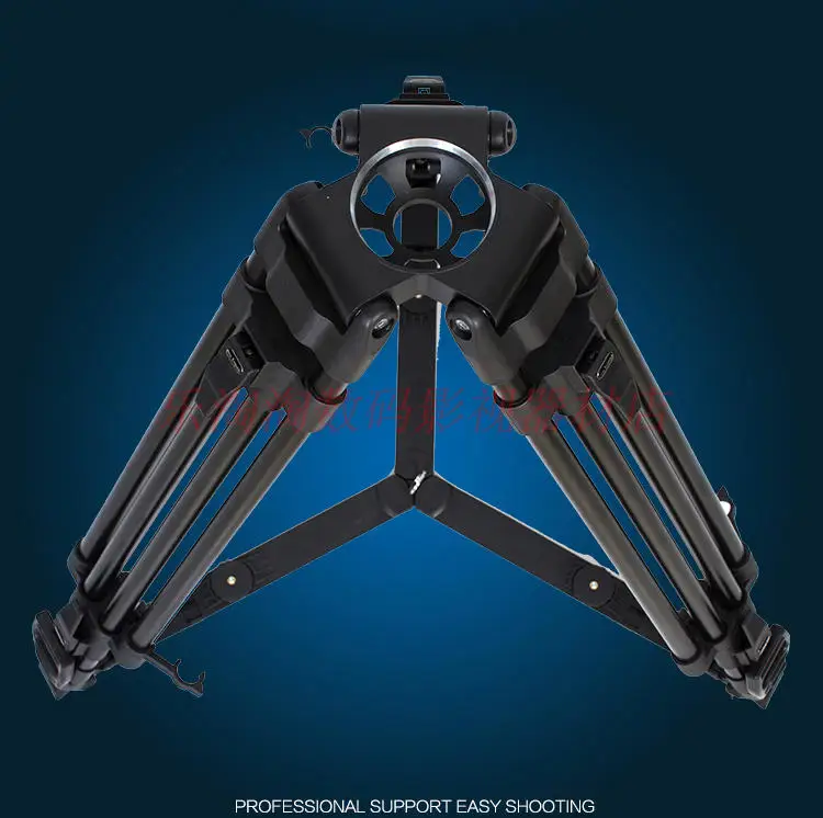 JiePai Jp-2410t 100mm Standard Bowl Mouth 24mm Large Diameter Carbon Fiber Tripod Including Package tripode profesional