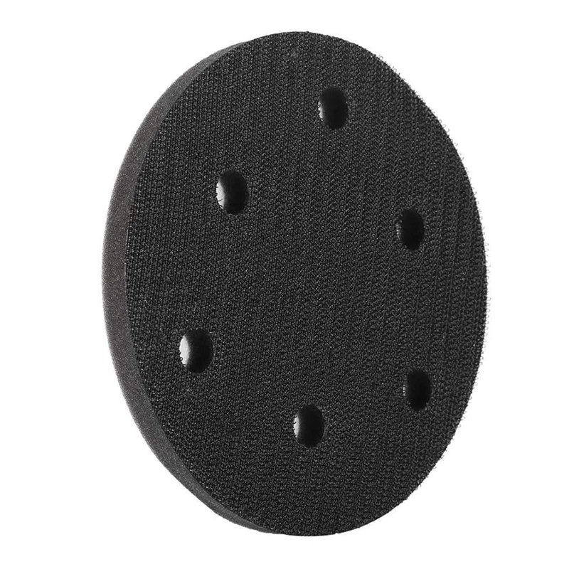 Sponge Sanding Pad Density Interface Pads 125Mm Soft Density Interface Pad For Hook & Loop With Dual Action Sanders