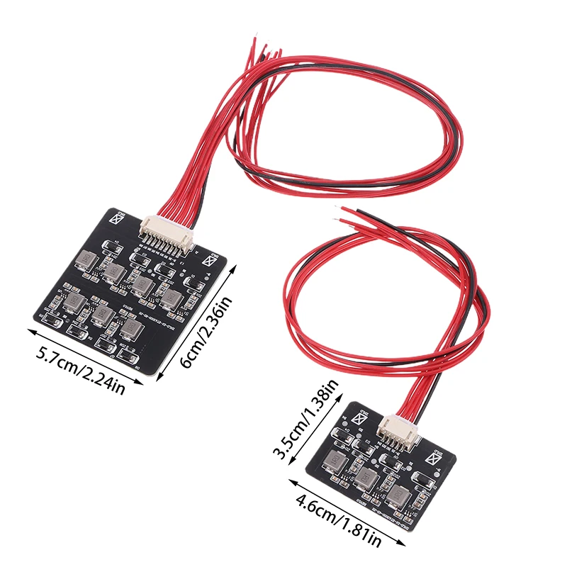 BMS 2S-8S 1.2A Balance Board Lifepo4 LTO Lithium Battery Active Equalizer Balancer Energy Transfer Board BMS 4S 8S