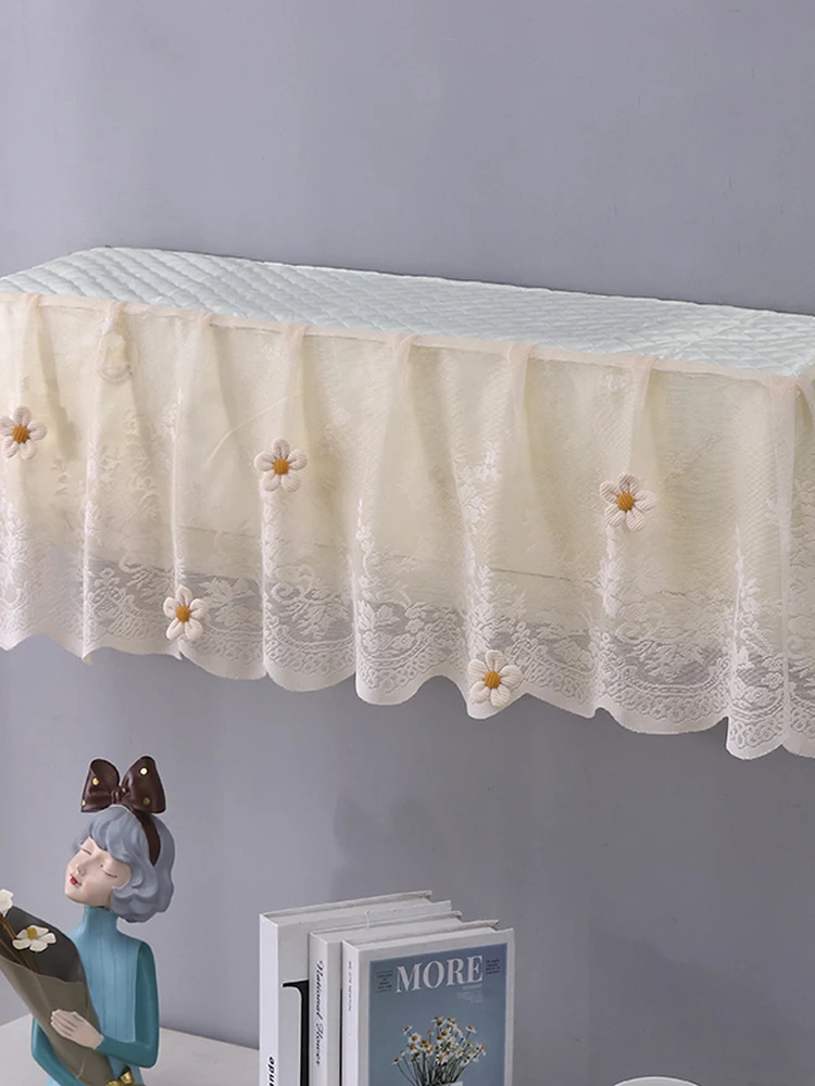 

Full Coverage Dust Cover for Split pe Air Conditioner New 2025 Model ible with Midea ee Lace Embroidery Home ...