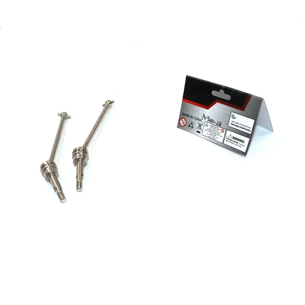 PX9200-28 2 uds RC coche eje de transmisión Universal eje Universal siamés de Metal para PX9200 1:12 piezas de lanza todoterreno de alta velocidad RC