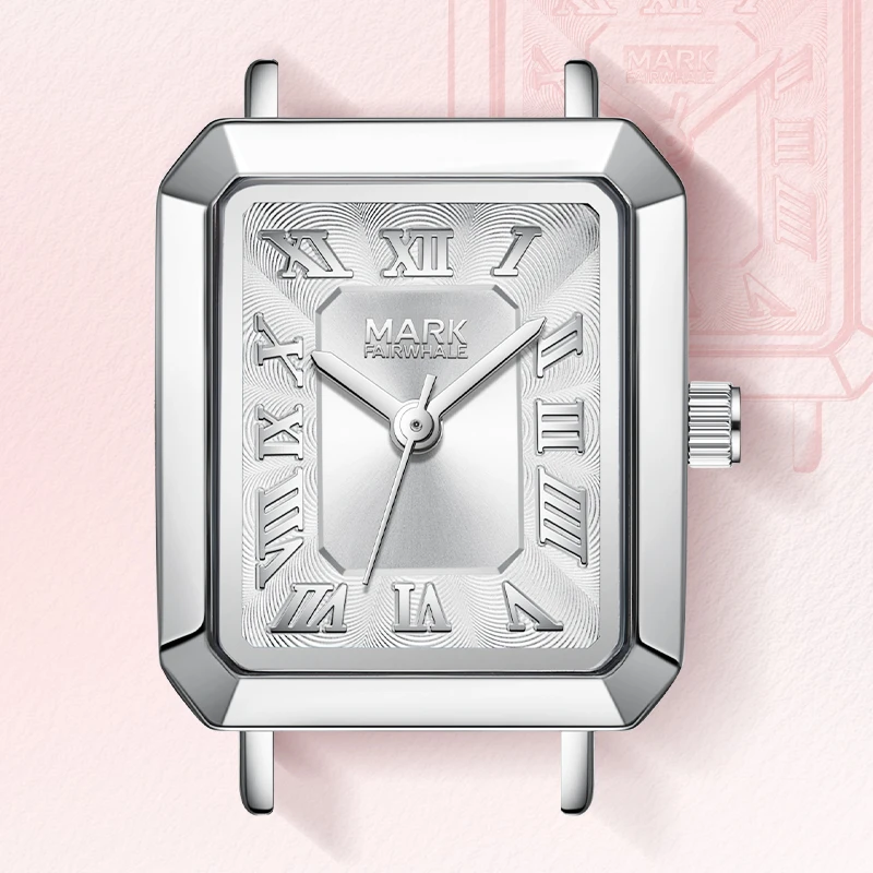 MARK FAIRWHALE Elegant Ladies Quartz Watch FW-3970 23MM Metal Bracelet 30M Waterproof Daily Wear