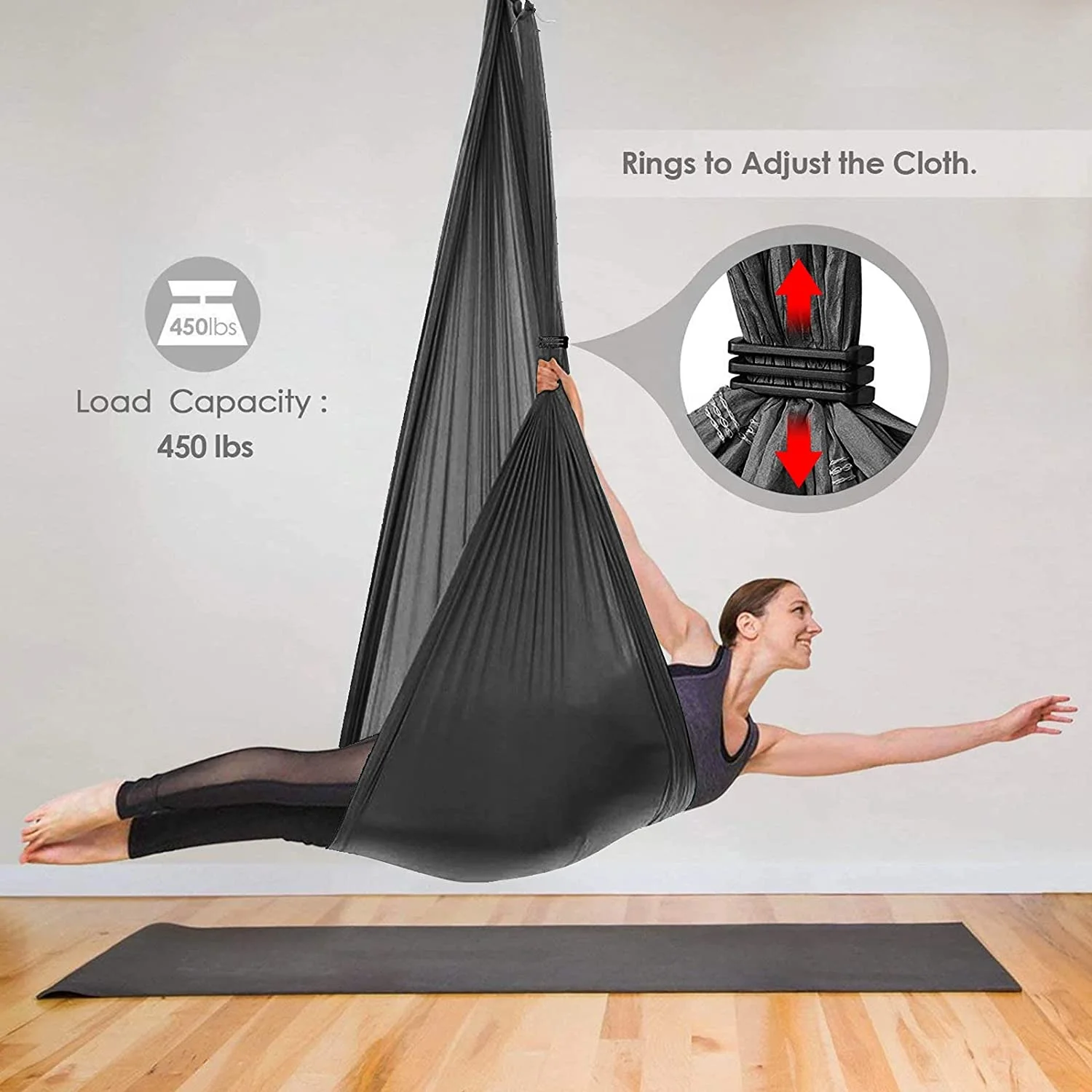 Cheap Price Wholesale yoga swing hammock yoga swing set columpio de yoga swing