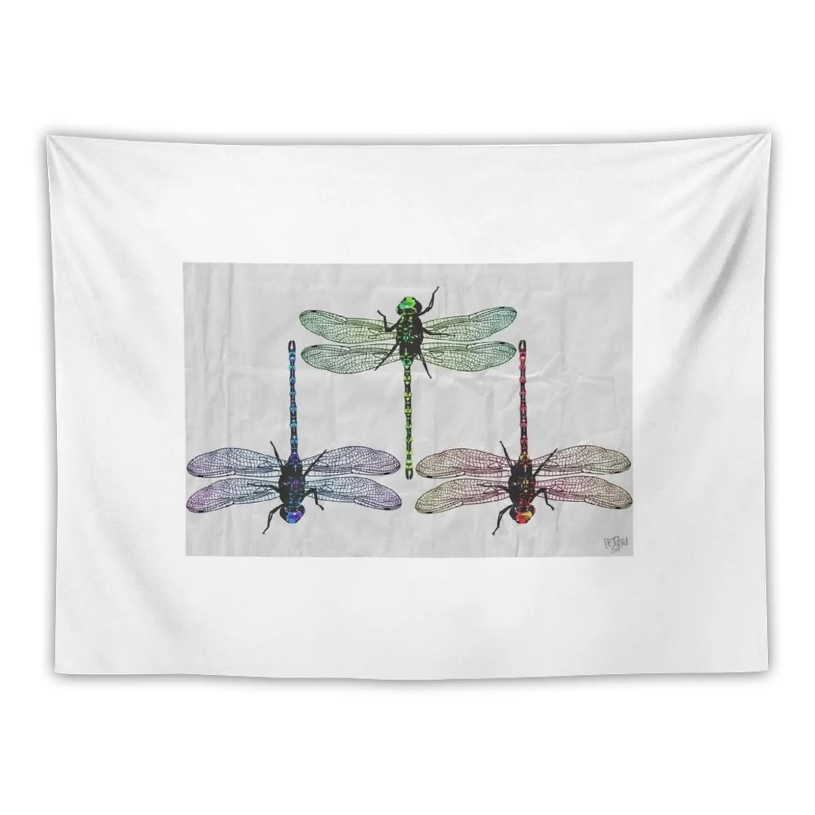 New Dragon Fly Tapestry Wall Decoration Aesthetic Room Decor Korean Tapestries