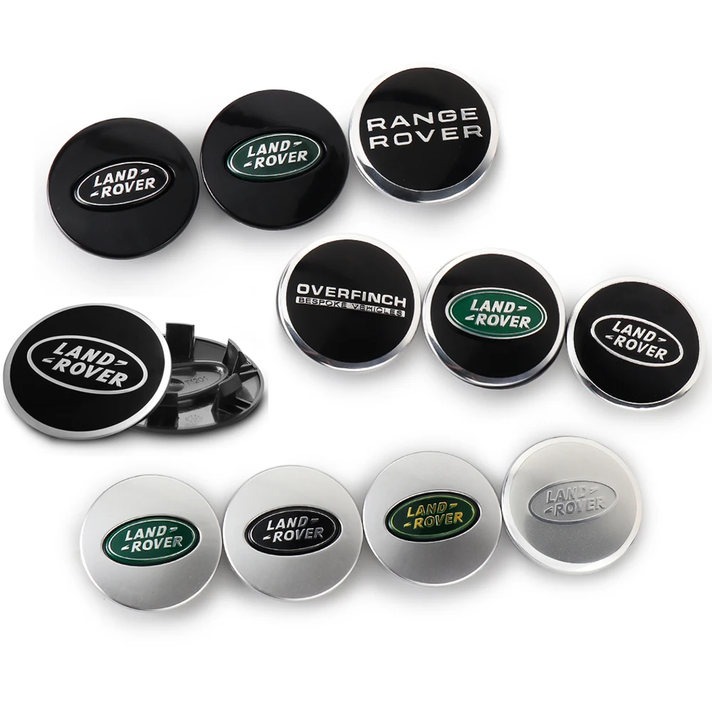 4Pcs 62mm Car Wheel Center Hub Cap Auto Rims Cover Hubcap Land Rover Freelander 2 L322 Sport Discovery SVR Velar Range Rover