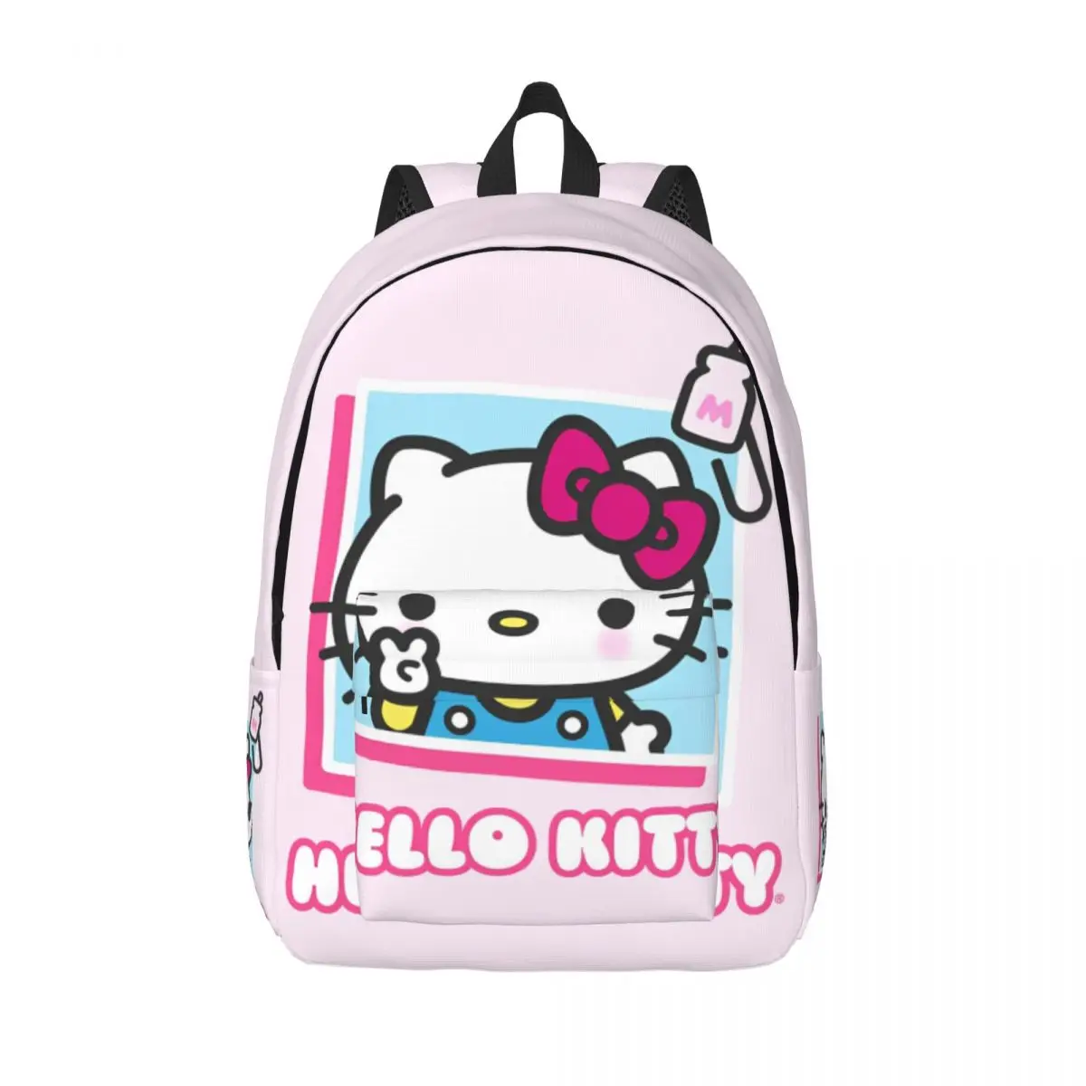 

Sanrio Hello Kitty Backpack for Preschool Kindergarten School Student Book Bags Boy Girl Kids Canvas Daypack Sports