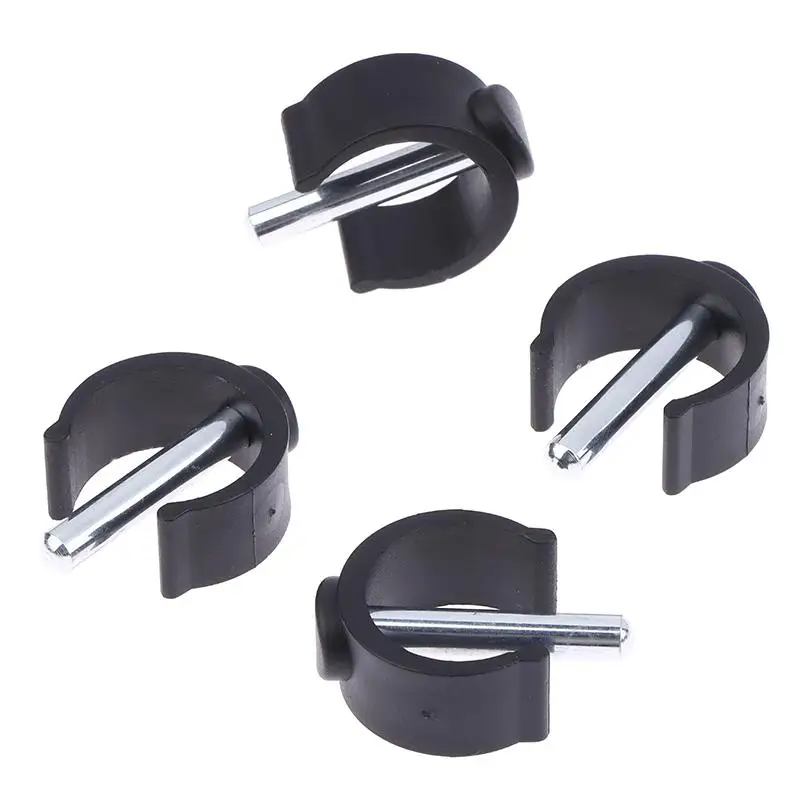 #@4Pcs Versatile C-Shape Cane Holder Clips For Seniors Mobility Aids Crutch Accessories Walker ReplacementPartsAnti-Slip Walking