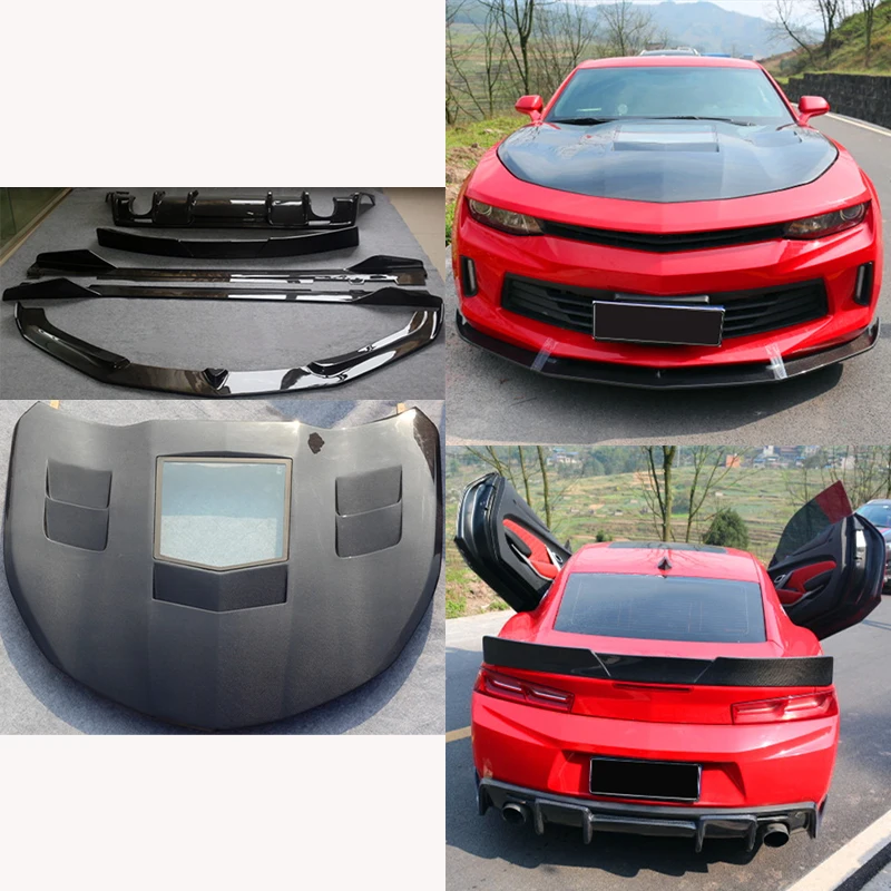 

Classic Car Restomod Body KitsNew 2015-2024 Body Kit Front Bumper Carbon Engine Cover Front/ Fender Bolt-On Universal Fitment