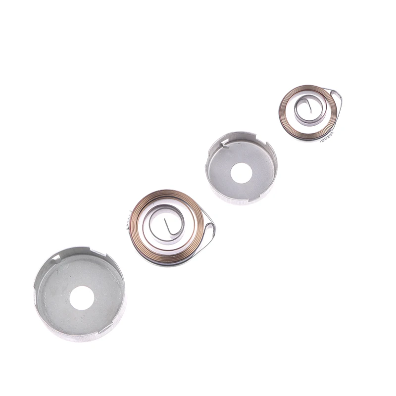 Small Bench Drill Spring Cover, Clockwork Assento Coil Spring, Z4113 Acessórios