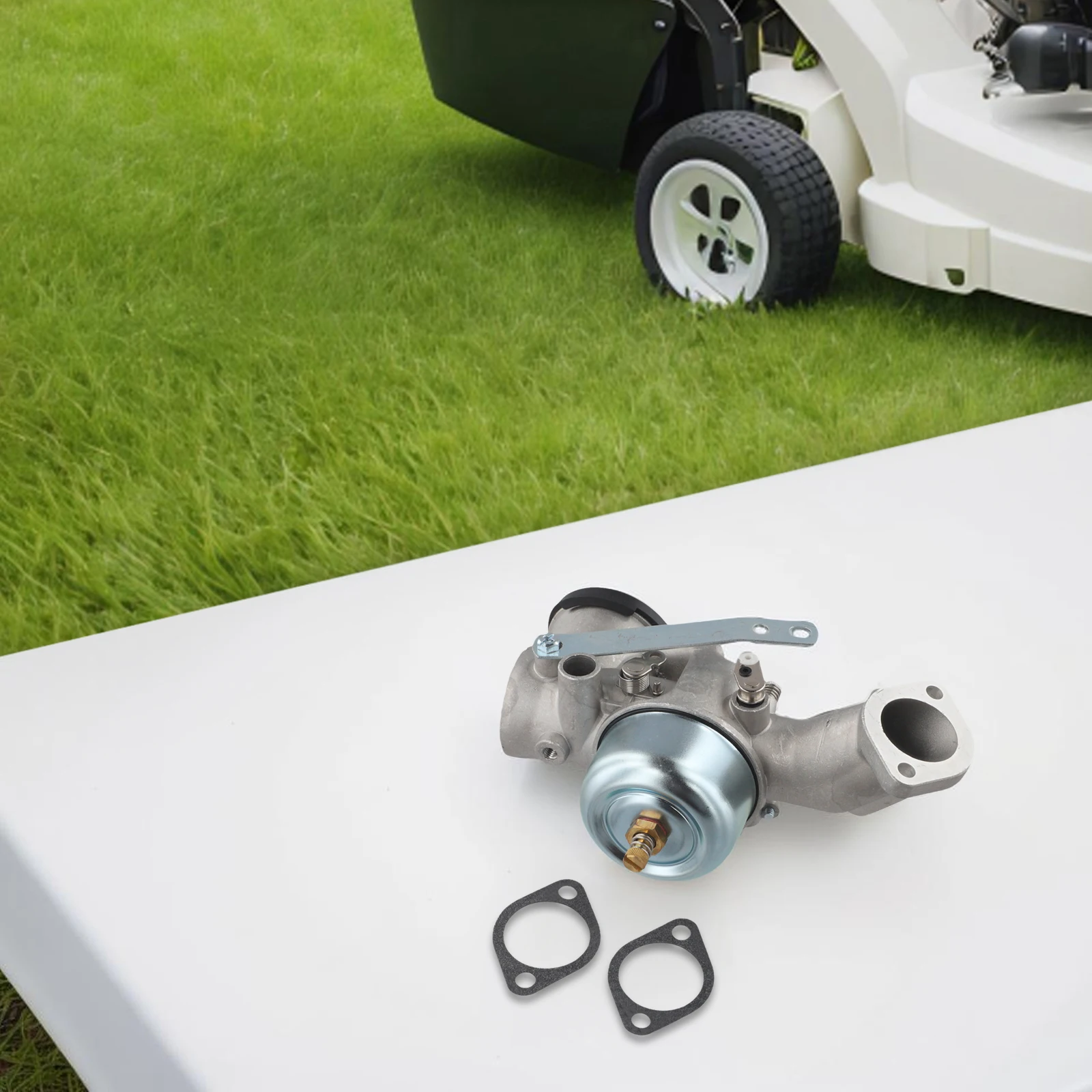 

Easily Installed Replacement Carburetor Set for Lawnmowers Compatible with Numerous Model Numbers including 491026