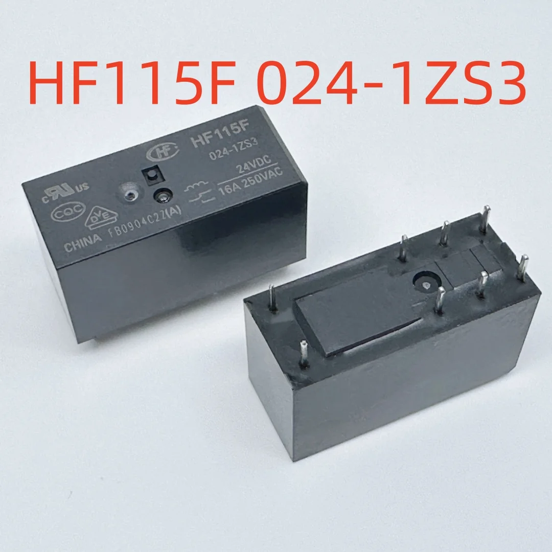 New HF115F 012-1ZS3AF  ; HF115F 024-1ZS3 (115FC8-12V-16A) Relay 8pins