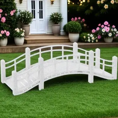 

Mini Arch Bridge Garden Landscape Decoration Micro Bonsai Aquarium Tank Ornament Dollhouse Artificial Fish Accessory Simulated