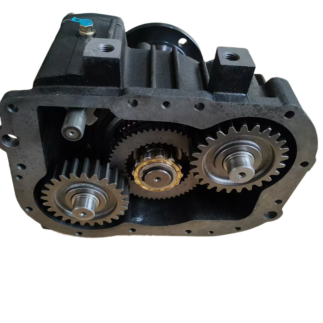 

Factory High Performance Truck Tractor Gearbox Transmission Component Auxiliary Box Assembly 10JS90A Quick Speed Type