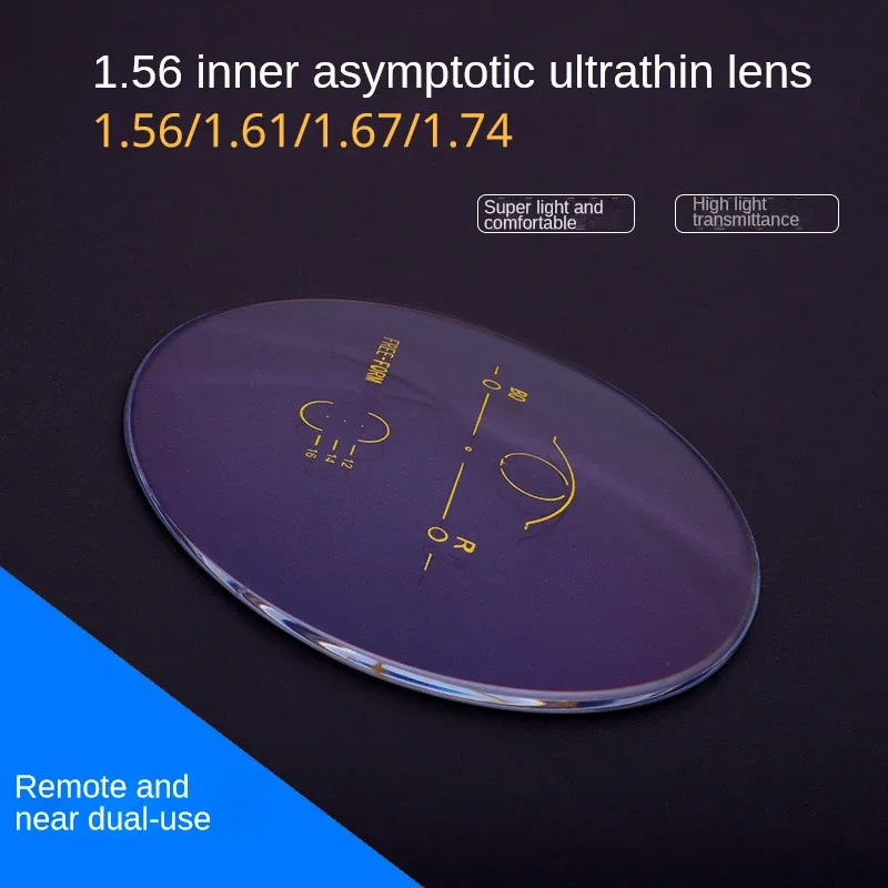 

1.56/1.61/1.67/1.74 Progressive Multifocal Lenses for Nearsightedness and Near Vision （Lense Only, NO Frame）