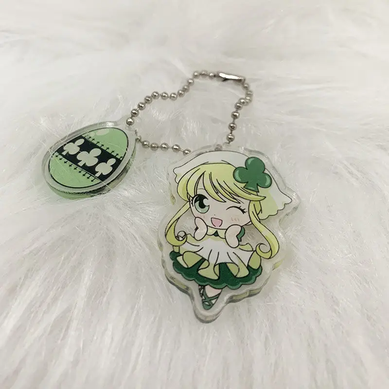 Shugo Chara Anime Cartoon brelok akrylowy brelok plecak studencki wisiorek dekoracje zbieraj dekoracje prezent urodzinowy dla dziewczynek