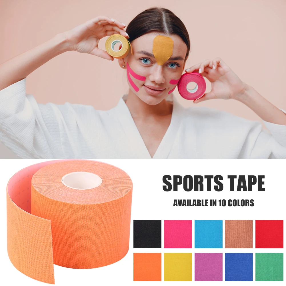 5CM x 5M Face Lifting Tape For Face V Line Neck Eyes Lifting Wrinkle Remover Sticker Tape Facial Skin Care Tool Elastic Bandage