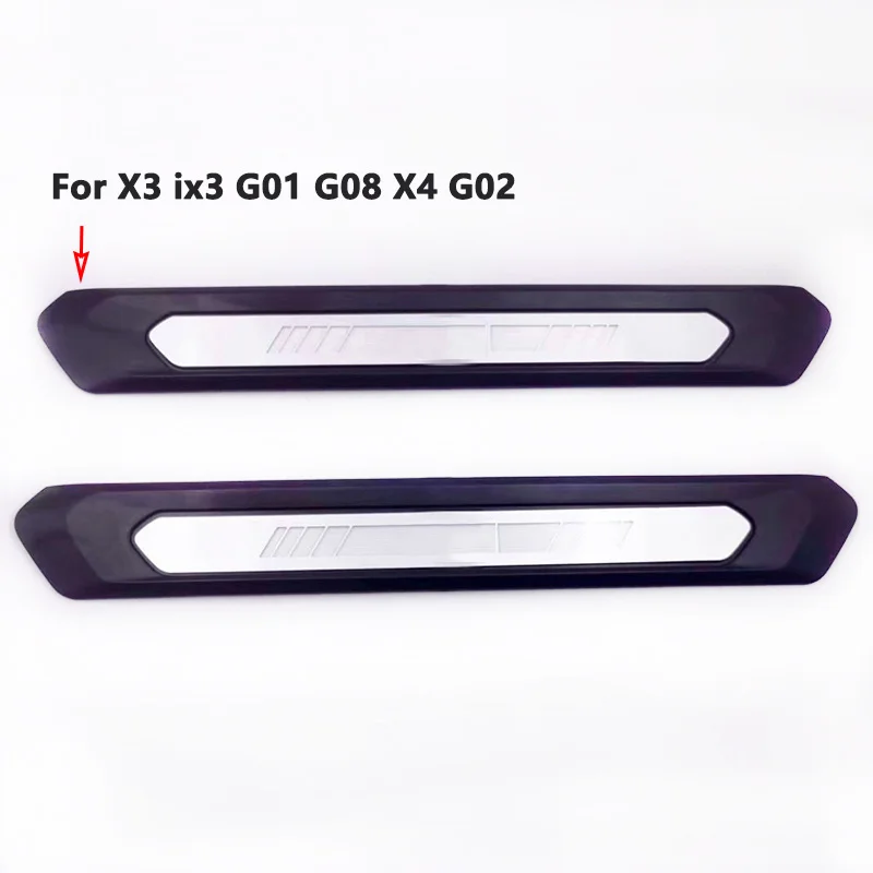 With Lamp Light Door Sill Threshold Door Step Welcome Pedal For BMW 3 4 Series G20 G21 G26 X3 G01 G08 X4 G02 ix3