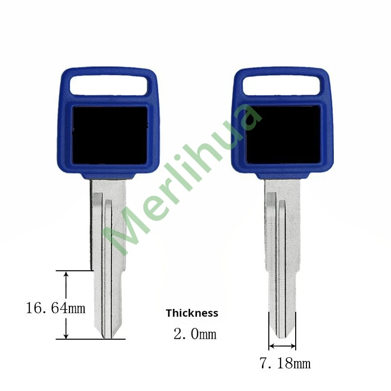 Motorcycle Key For Honda DIO Turtle 24 27 28 34 35 52 53 54 ZX50 Uncut Brass Key Blank Anti-theft Ignition Replacement
