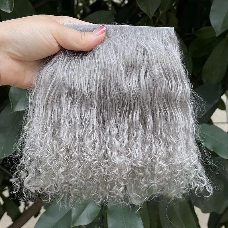 SD 브라이스 인형용 곱슬 가발 연장품, 1개 몽골 양털 인형 헤어 액세서리