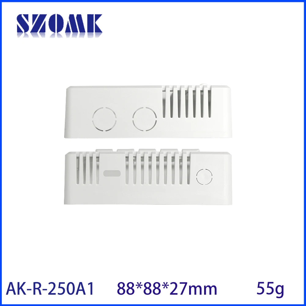 88*88*27MM 86-Type Multi-Gas Environmental PM10 Monitor Smart LCD Thermostat Switch Housing Detector Box PCB Plastic Enclosure