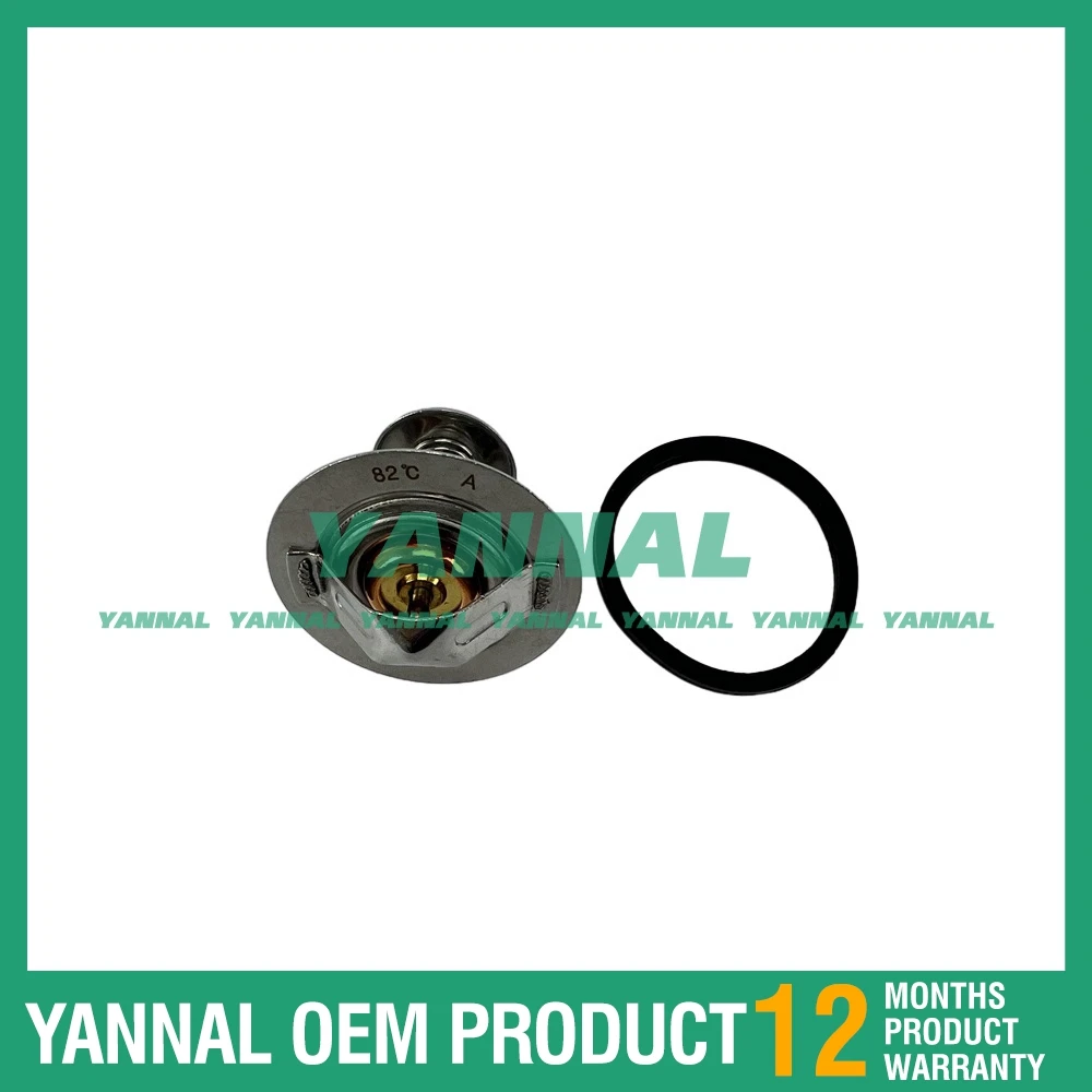 

82° Thermostat For Yanmar 4TNV94 4TNV98 3TNV82 Engine Spare Parts