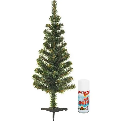 Bimbambom Christmas Tree 90 cm 77 Branch, Snow Spray Gift