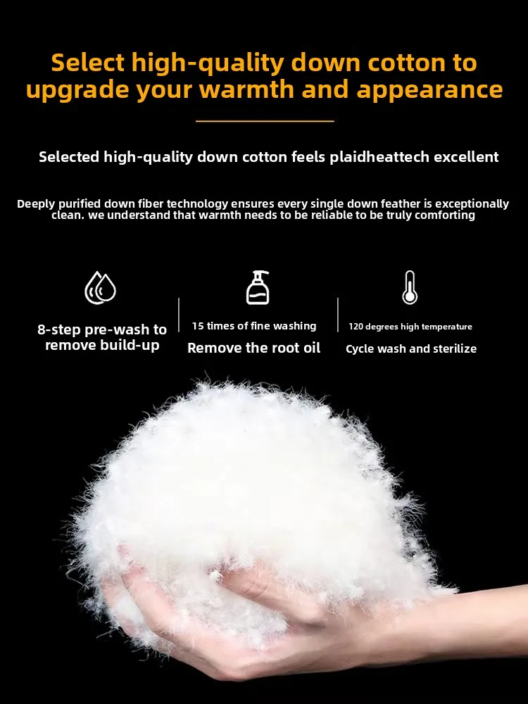 

Warmth Du down Vest Men's Autumn Winter Stand Collar Fitted Jaet Outerwear Youth Faion Anti- Wind 3D Design Zipper Deco...