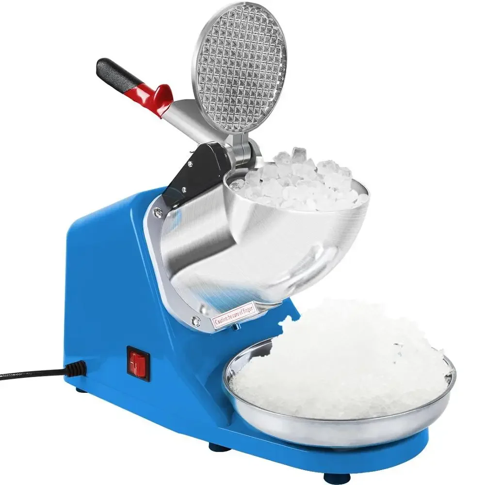 Easy operated ice crusher/manufacture block shaving machine